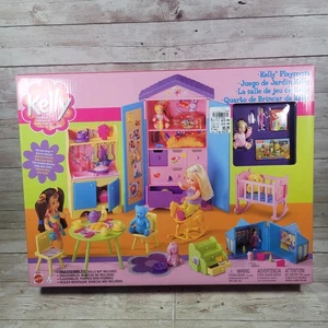 Vtg Barbie: Kelly Playroom Set Mattel 88704 2002 Brand New Free Shipping - Picture 1 of 15