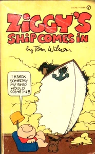 Ziggy's Ship Comes In by Tom Wilson, 1984, PB, Signet, VG - Picture 1 of 1