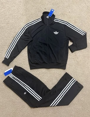 Adidas Originales Firebird Mujer Chándal Negro Calce Suelto Nuevo Talla M, L, XL Foto 1 de 4