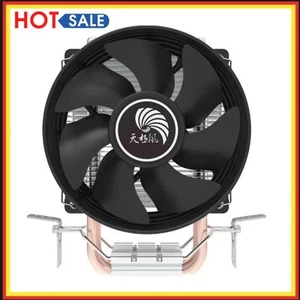 Dual Heat Pipes CPU Cooler DC 12V Desktop CPU Cooling Fan for Intel/AMD - Afbeelding 1 van 8