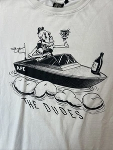 BAYC Mcbess T-Shirt The Dudes Herren Größe Large weiß  - Bild 1 von 17