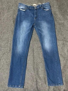 Weatherproof Vintage Men's Skinny Fit Blue Jeans Size 38X32 - Picture 1 of 11