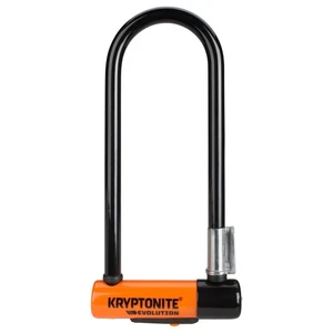 Kryptonite Evolution Anti Diebstahl Mini-9 Bügelschloss, Flex Rahmen-U Halterung Fahrrad Neu - Bild 1 von 5
