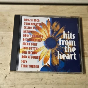 HITS FROM THE HEART CD ~ Boyz II Men, Rod Stewart, Meat Loaf, Celine Dion ~ 1995 - Picture 1 of 3