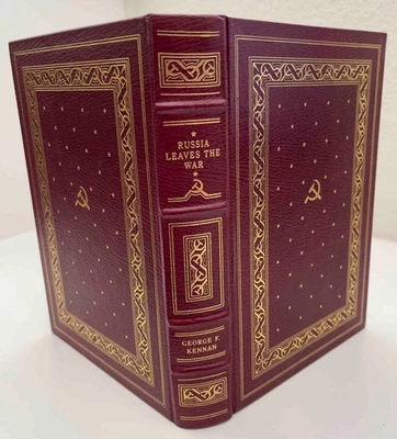 Franklin Library, Russia Leaves the War, George F. Kennan, Fine condition Foto 1 de 4