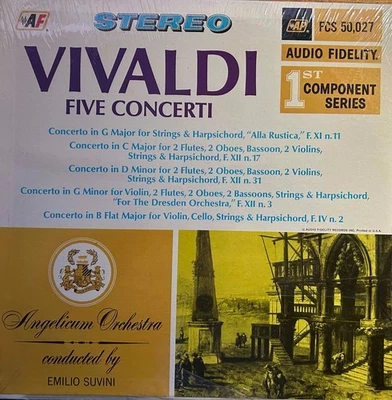 Classical Music Vinyl Records - VIVALDI: Five Concerti MINT Factory Sealed - Image 1 of 2