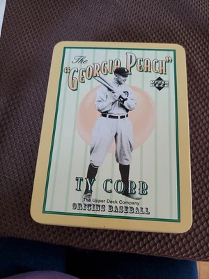 Béisbol Upper Deck Origins 2005 lata vacía TY COBB THE "GEORGIA PEACH" Foto 1 de 4