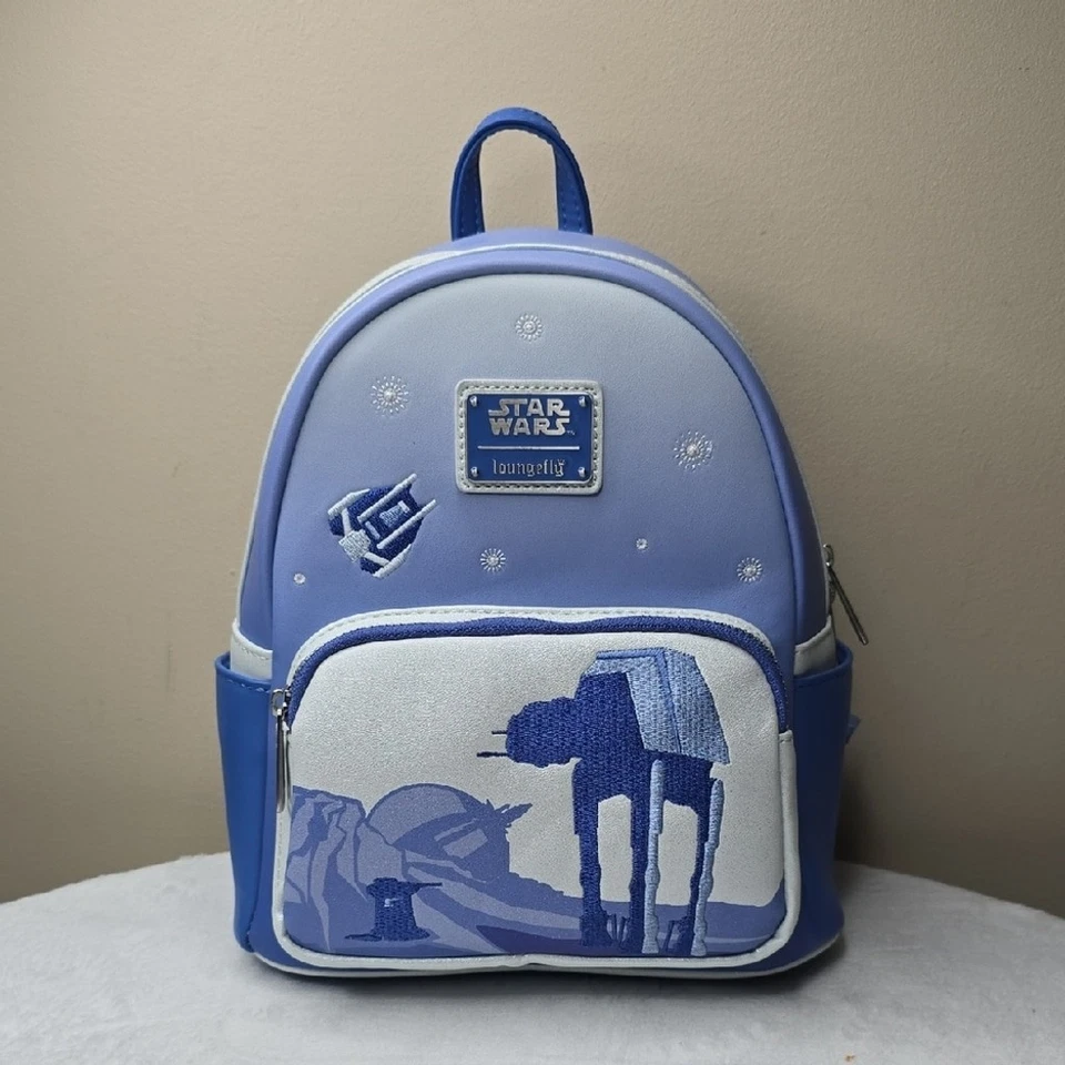 Disney Parks Loungefly Star Wars Hoth Echo Base AT-AT Mini Backpack