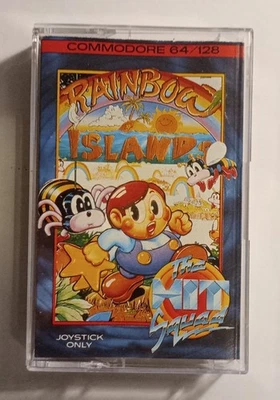 RAINBOW ISLANDS - Hit Squad version - Commodore 64 C64 - TESTED See photos - Image 1 of 4