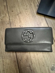 GUCCI  Leather Blondie Continental Wallet - Picture 1 of 11