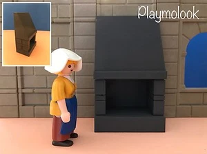 Camino Castello Medievale Steck Camino 3D Custom Pezzi Playmobil No Compreso - Picture 1 of 9