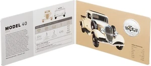2017 Australia 50c Unc Coin- 1934 Model 40 Coupe Utility FORD Heritage Car - Picture 1 of 3