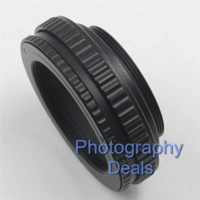 M42 to M42 12-17mm Adjustable Focusing Helicoid Adapter Macro Tube 12mm-17mm - Image 1 of 4