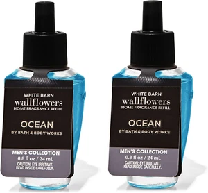 Bath and Body Works Ocean Wallflowers Home Fragrance Refill Bulbs - Lot of 2,... - Picture 1 of 12