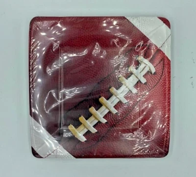 Football Party Supplies Sports NFL Super Bowl 7" Dessert Plates 8 Pack FREE SHIP - Image 1 of 3