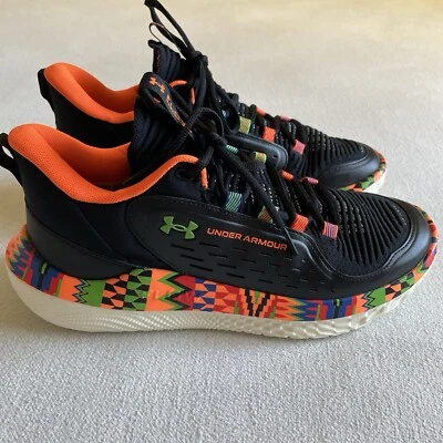 Under Armour UA Breakthru 5 Women Size 12.5 Basketball Shoe Black - Image 1 of 4