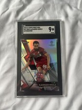 2018-19 Topps Finest TRENT ALEXANDER-ARNOLD Refractor AUTO Autograph - SGC 9