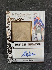2023 Leaf In The Game Used Grant Fuhr Super Swatch AUTO Game Used Glove 2/6