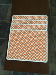 Set Of 4 Pottery Barn Lamanated Cork Placemats - Picture 1 of 7