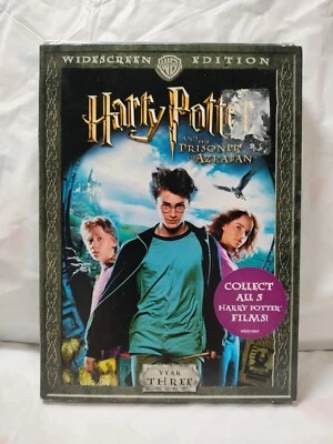 Harry Potter and the Prisoner of Azkaban DVD -  WideScreen NEW SEALED Year 3 - Image 1 of 4