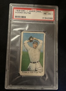 1909-11 E90-1 American Caramel Hooks Wiltse PSA 1 Rare