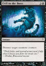 CHILL TO THE BONE Coldsnap MTG Magic the Gathering Cards DJMagic