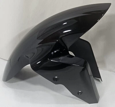 2011-2014 Genuine BMW S1000 Black Front Mudguard Fender Used OEM 46617715962-02 - Image 1 of 4