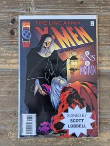 Uncanny X-Men #327 Signed by Scott Lobdell + COA - Picture 1 of 3