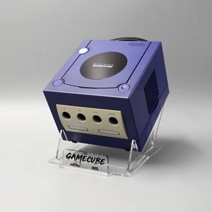 Acryl Aufsteller Präsentation für Nintendo GameCube GC - Halter Ständer STAND - Picture 1 of 10
