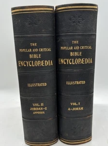 The Popular and Critical Bible Encyclopedia VOL I&II CPYRGHT 1901 Printed 1902 - Picture 1 of 20