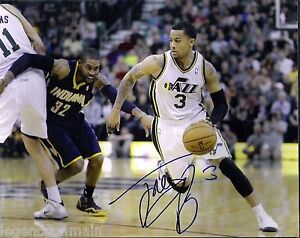 Trey Burke Utah Jazz Autographed Signed 8x10 Photo with LOM COA (PH2945)