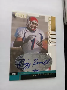 CLIFF RUSSELL UTAH UTES 2002 SAGE AUTOGRAFO RAREFATTO AUTO #d/100 spedizione gratuita!! - Foto 1 di 4