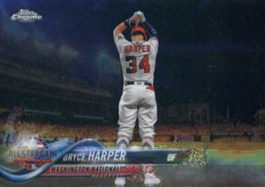 2018 Topps Chrome Update #HMT73 Bryce Harper Washington Nationals