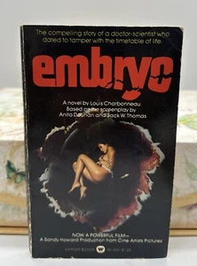 EMBRYO by Louis Charbonneau - Horror - 1976 Paperback - First Printing - Imagen 1 de 7