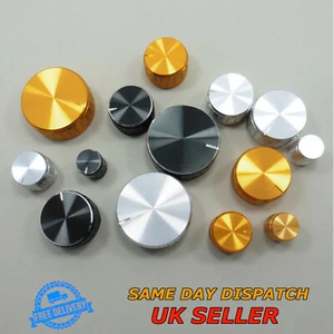Aluminum Sound Control Rotary Switch Knob 6mm for Potentiometer Volume Cap - Picture 1 of 18