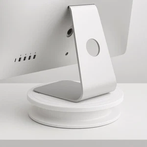 Rotating Computer Monitor Stand Raised Speaker Base Elevated Desktop Platform - Picture 1 of 7