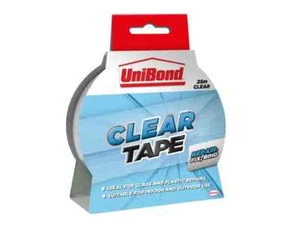 Unibond Transparent Repair Tape 50mm x 20m UNI1668006 - Picture 1 of 3