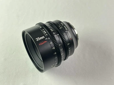 7artisans 35mm T1.05 Vision Series Cine Lens for (APS-C) Sony-E-Mount Camera - Image 1 of 4