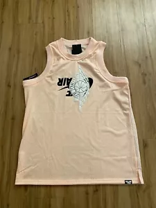 Nike Air Jordan Jumpman Wings Classic Mesh Crimson Tint Jersey. BQ8479-814 Sz XL - Picture 1 of 7