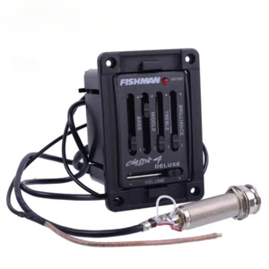 Clásico 4 Deluxe Preamplificador Preamplificador Pastilla Ecualizador Sintonizador para Guitarra Acústica - Imagen 1 de 11