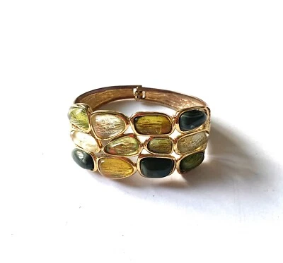 Damen Armband goldfarben SENSO DI DONNA Boho Designer Kostüm Ethno - Bild 1 von 4