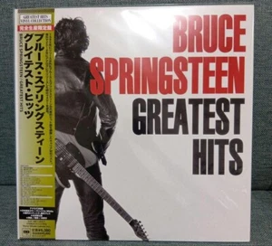 Bruce Springsteen White Color Vinyl 2 LP disco Greatest Hits Japan nuovo - Foto 1 di 6