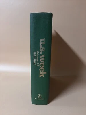 U.S. Week National Journal of News and Opinion/ Volumes 1 1941 (1968) - Image 1 of 4