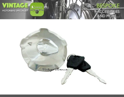 HONDA CB100 CL100 CL100S S90 CS90 CL90 CROMO TAPA DEPÓSITO GASOLINA ID:38,5mm [V] Foto 1 de 4