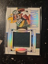 AJ DILLON 2022 PANINI NATIONAL TREASURES ROOKIE COLOSSAL PATCH SILVER /25