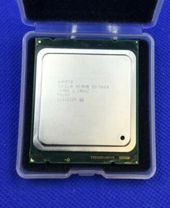 E5-2660 INTEL XEON PROZESSOR 2,20GHZ 20M 8 KERNE 95W C2 CPU SR0KK - Bild 1 von 3