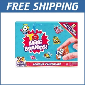 Limited Edition Mini Brands Advent Calendar: 24 Surprise Packs & 6 Exclusives - Picture 1 of 8