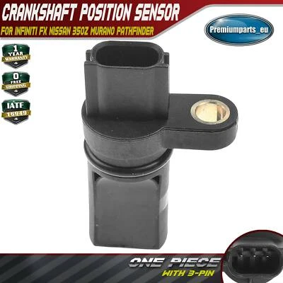 Crankshaft Position Sensor for Infiniti FX Nissan 350Z Micra Murano Pathfinder - Image 1 of 4