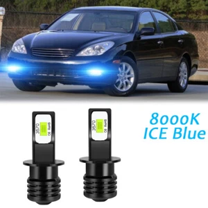 For 2004 Lexus ES330 2pc H3 LED Fog Light Bulbs Conversion Kit 8000K Blue - Picture 1 of 11