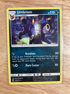 Umbreon 120/214 - SM-Lost Thunder Regular - Pokemon TCG 2018 NM/LP - Picture 1 of 3